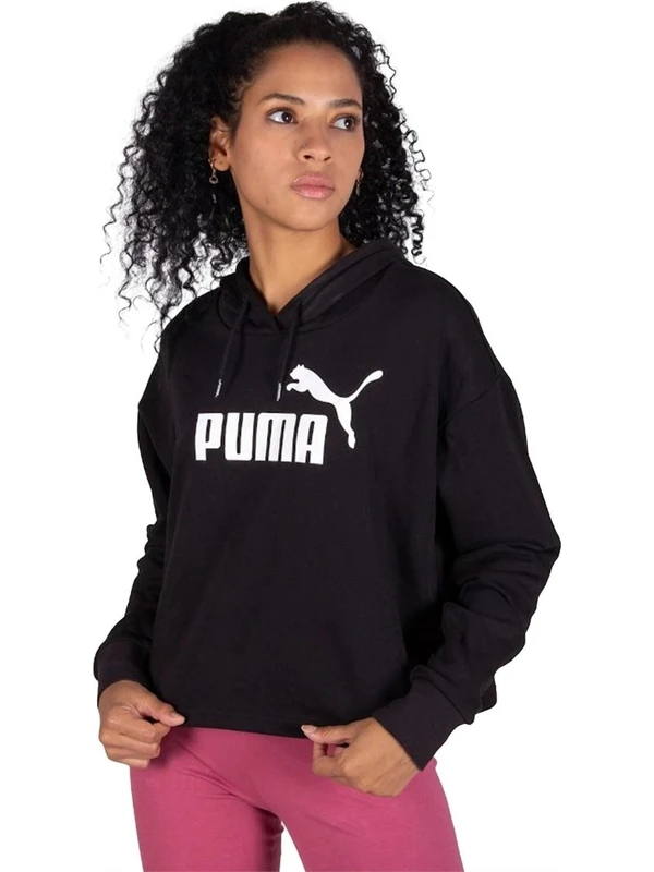 Puma Ess Cropped Logo Kadın Sweatshirt 58687001