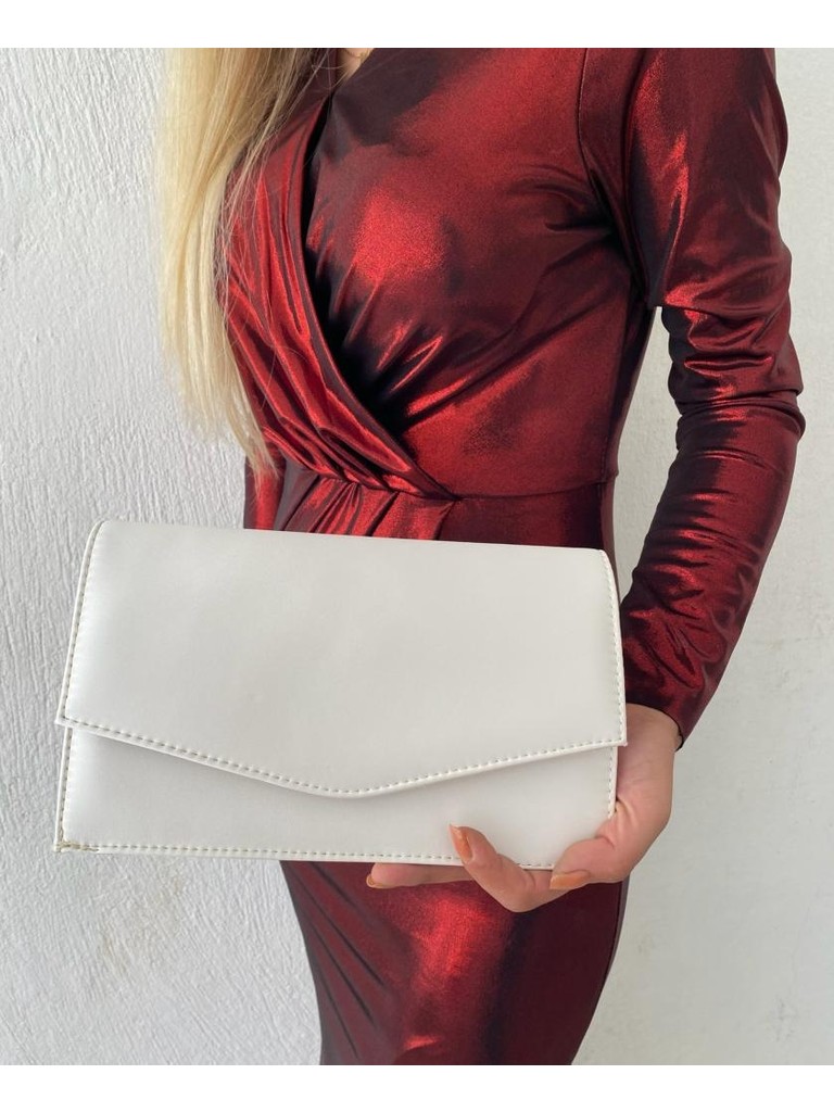 Sh Poly 1 Saten Siyah Abiye Çanta Clutch Portföy Askılı Omuz ve El Çantası 2023 görsel 3