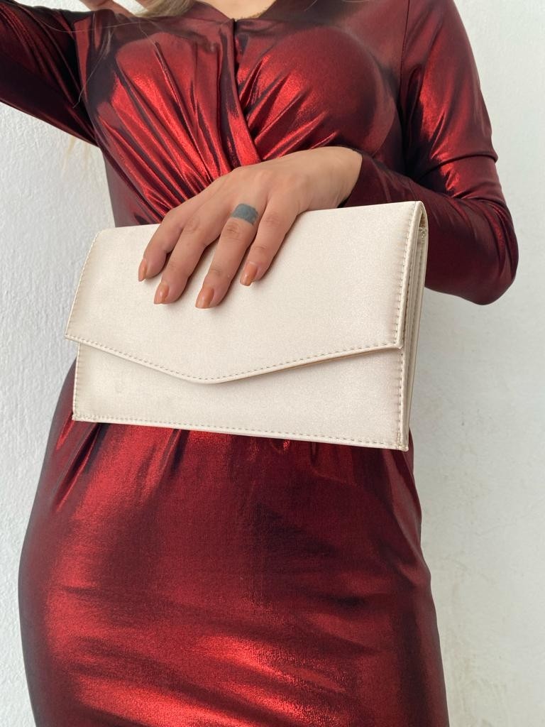 Sh Poly 1 Saten Siyah Abiye Çanta Clutch Portföy Askılı Omuz ve El Çantası 2023