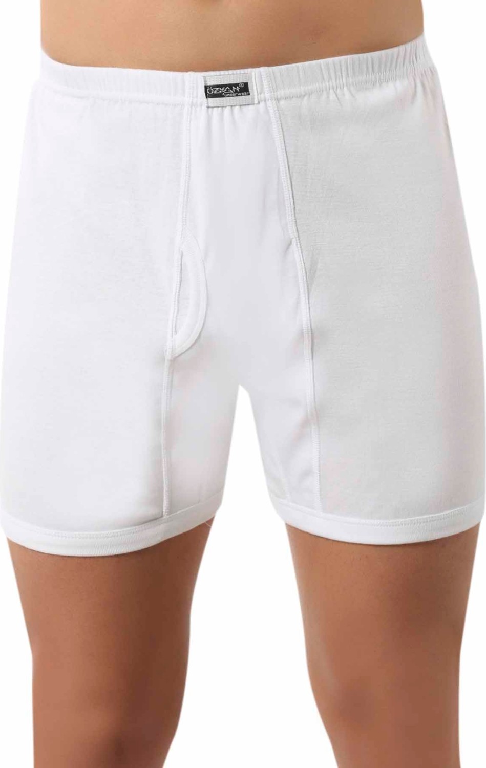 Özkan Underwear 0118 6'lı Paket Erkek Pamuklu Ribana Paçalı Don görsel 2