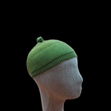 Salar Ticaret Hacı Takkesi Namaz Takkesi Zeytinyeşil Desenlerde Farklılık Olabilir