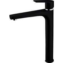 Üso Linda Çanak Lavabo Bataryası - Black -