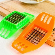 Kuadu Shop Rastgele Stil Ractical Mutil Patates Dilimleme Kesici Fransız Fry Chopper Patates Ev Kesme Mutfak Aletleri Mutfak Sebze Faydalı T (Yurt Dışından)