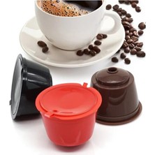 Kuadu Shop 3 Adet Beyaz Stil Doldurulabilir Dolce Gusto Kahve Kapsül Nescafe Dolce Gusto Yeniden Kullanılabilir Kapsül Gusto Kapsüller Dolce Gusto Dolum 3 Renk (Yurt Dışından)