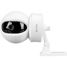 S-Link SL-IND04 3.0 Mp Ip Smart Hd Lens 3.6mm Dual Band Wifi Network Tf Card Güvenlik Kamerası Tuya