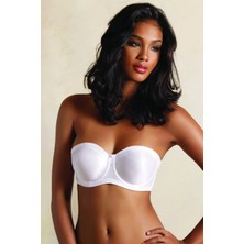 Yeni Inci 1680 Kadın Toparlayıcı Straplez Sütyen - Ten