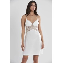 Pierre Cardin 6'lı Penye Gecelik Sabahlık Takım Çeyiz Seti 5325 - Ekru