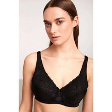 Kom Rosenna Rahat Askılı Toparlayıcı Sütyen - Siyah