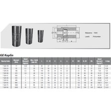 Mec Ge 55 Çelik Kaplin