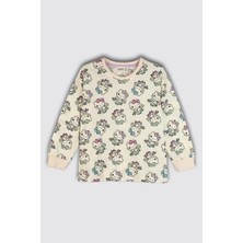 Cillop Butik Kız Çocuk Hello Kıtty Desenli %100 Pamuk Pijama Takımı