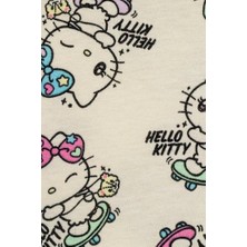 Cillop Butik Kız Çocuk Hello Kıtty Desenli %100 Pamuk Pijama Takımı