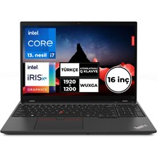 Lenovo Thinkpad T16 Gen 2 I7-1355U 32 GB 512 GB SSD 16" Wuxga Freedos 21HJS45TQ3 Bt2