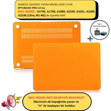 McStorey Macbook Pro Kılıf 13inç M1-M2 A1706-08 A1989 A2159 A2251 A2289 A2338 ile Uyumlu Mat