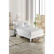 Homenup 150X200 Çift Kişilik Mikrofiber Kapitoneli Fitted Çarşaflı Alez Yatak Koruyucu