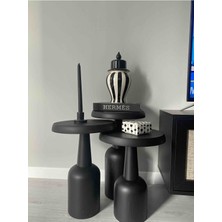 Kimahome Ürgüp Mantar Sehpa 3'lü Set (43 48 53 Cm)