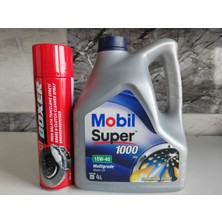 Mobil Super™ 1000 X1 15W-40 Hediye Balata Spreyi