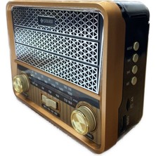 Helsinki Machine 1967 Bt Nostaljik ve Antika Görünümlü Radyo (Bt+Usb+Fm Radyo)