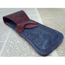 Mahfuz Crazy Hors Hakiki Deri El Emeği Özel Kalemleriniz Için Kalemlik Kalem Kutu 27 cm 6 cm  H16F