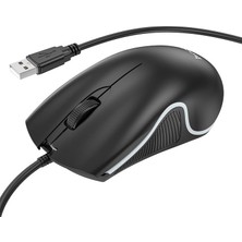 Ason Plus Hoco GM19 Rgb LED Işıklı Gamer Oyuncu Kablolu Optik Mouse