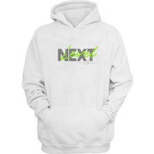 The Wert Unisex Next Level Baskılı Beyaz Normal Kalıp Şardonlu Kalın Sweatshirt
