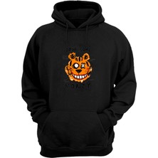 The Wert Unisex Drop Some Money Baskılı Siyah Normal Kalıp Şardonlu Kalın Sweatshirt