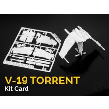 Internos Design Star Wars V-19 Torrent Uzay Gemisi Maketi Kit Kartı