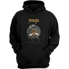 The Wert Unisex Phase One Trenscendency Remıxes Baskılı Siyah Normal Kalıp Şardonlu Kalın Sweatshirt