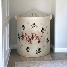 Rope Home Baby Baskılı Çok Amaçlı Oyuncak,çamaşır Sepeti