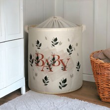 Rope Home Baby Baskılı Çok Amaçlı Oyuncak,çamaşır Sepeti