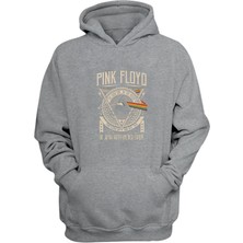 The Wert Unisex Pınk Floyd Uk Japan North America Europe Baskılı Gri Normal Kalıp Şardonlu Kalın Sweatshirt