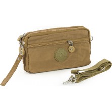 İmaks 4 Fermuarlı Kalın Omuz Askılı Cep Telefon Taşıma El Çantası Cüzdan 1215