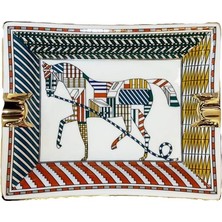 Merry Colored Ashtray Kül Tablası Horse No:15