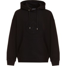 Just Cavalli Kapüşon Yaka Siyah Erkek Sweatshırt 75Oaıt08