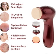Kohlemann 3'ü 1 Arada Yüz Temizleme Fırçası - Makyaj Temizleme ve Cilt Bakım