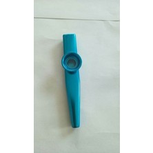 GongtuShop Mavi Stil Metal Kazoo Hafif Taşınabilir Acemi Flüt Enstrüman Müzik Severler Için Nefesli Enstrüman Basit Tasarım Hafif (Yurt Dışından)