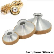 GongtuShop Alto Saksafon Stili 1 Adet Sax Sessiz Alto Tenor Soprano Nefesli Saksafon Sessiz Sax Susturucu Mini Enstrüman Aksesuarları Bölüm Yeni (Yurt Dışından)