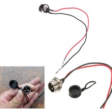 GongtuShop 24V 36V Pil Şarj Cihazı Bağlantı Noktası Inline Konnektör Jack Soketi Yunus Elektrikli Scooter Kaynağı Pratik Değiştirme (Yurt Dışından)