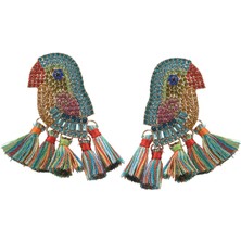 Sunshinee Bildirimi Küpe Bohemian El Yapımı Damla Dangle Küpe Kadın Kızlar Için (Yurt Dışından)