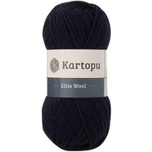 Etrofil Elite Wool K630 Lacivert %49 Yün Örgü Ipi Kazak & Süveter & Hırka & Yelek Kışlık Örgü Ipi