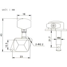 Belovee 6r Tuning Peg Kafaları Elektro Müzik Aleti (Yurt Dışından)