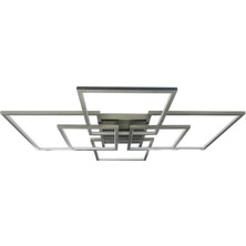 voxlamp lighting solutions Oblong Super Max . Plafonyer Led Avize Elektrostatik Krom Boyalı 150 x 110 cm