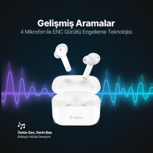 Ttec Airbeat Play Tws Bluetooth 5.0-Oyun Modu-4 Mikrofon-Enc Gürültü Engellemeli Kablosuz Kulaklık