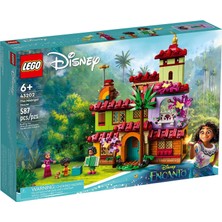 LEGO | Disney Princess# Madrigal Evi 43202 -6 Yaş ve Üzeri Prenses Seven Çocuklar İçin Abuela ve Mirabel Minifigürü İçeren Yaratıcı Oyuncak Yapım Seti (587 Parça)