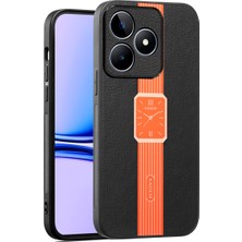 Xshop Realme C53 / C51 / Narzo N53 4g Pu+Akrilik+Tpu Kamera Koruma Telefon Kapağı (Yurt Dışından)