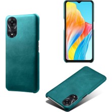 Xshop Oppo A38 4g / A18 4g Buzağı Dokusu Pu Deri Kaplamalı Pc Telefon Kapağı (Yurt Dışından)