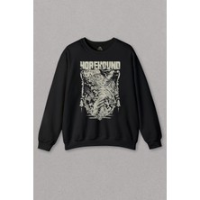 So Cool Baykuş Owl Kiss Ben Sahar Behemoth Metal Rock Baskılı Sweat