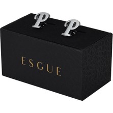 Esgue P Harfli Kol Düğmesi