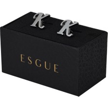 Esgue K Harfli Kol Düğmesi