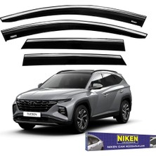 HYUNDAI TUCSON 2021- KROMLU CAM RÜZGARLIĞI 4LÜ