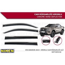 Volkswagen Amarok 2023- Kromlu Cam Rüzgarlığı